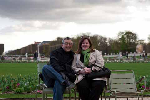 In the grandest of all parks, Jardin du Luxembourg