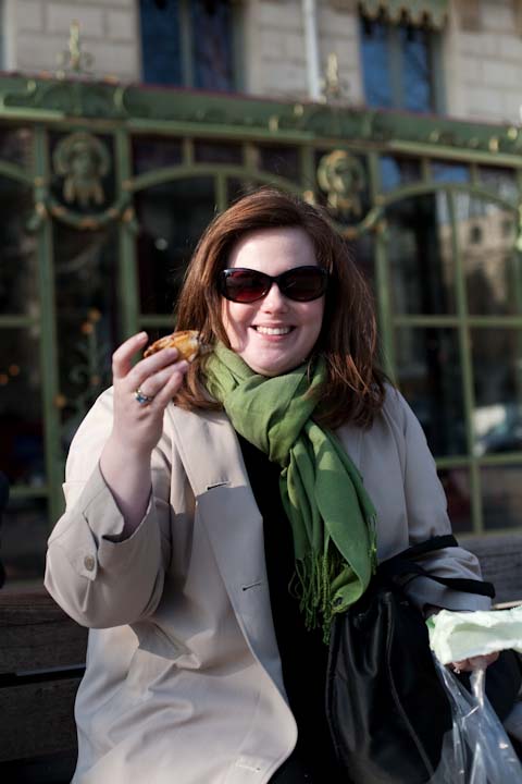 You can't forget to top it off with an eclair chocolat.