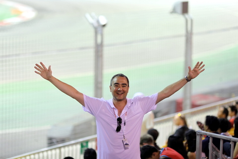 Always happy to be back at the track