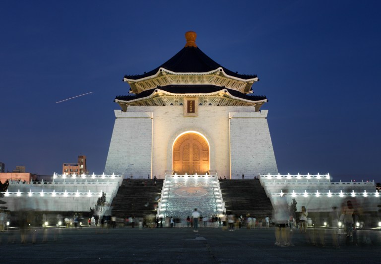 Chiang Kai-Shek Memorial Hall.