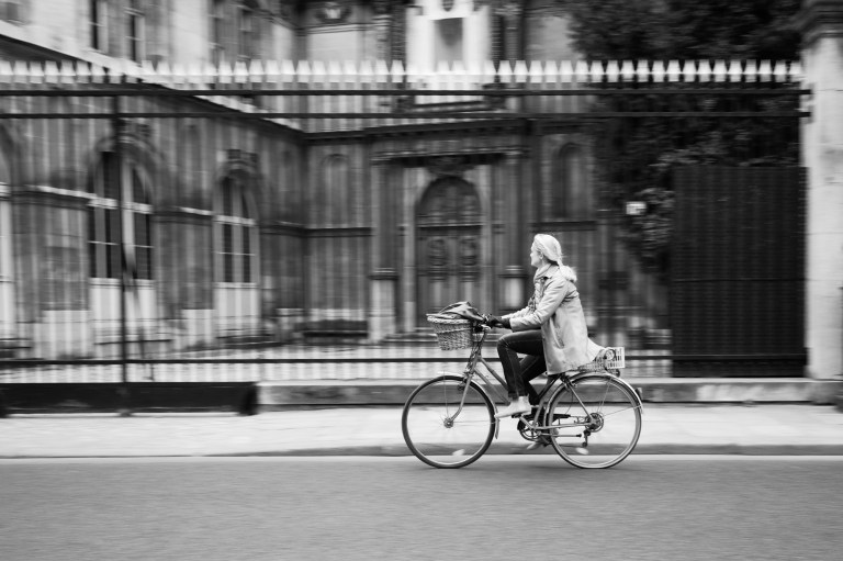 Riding past the park - Leica M9 image process with Silver Efex Pro 2.