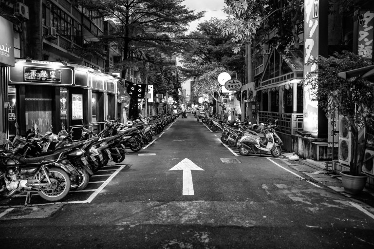 There are countless little streets like this one around the city.