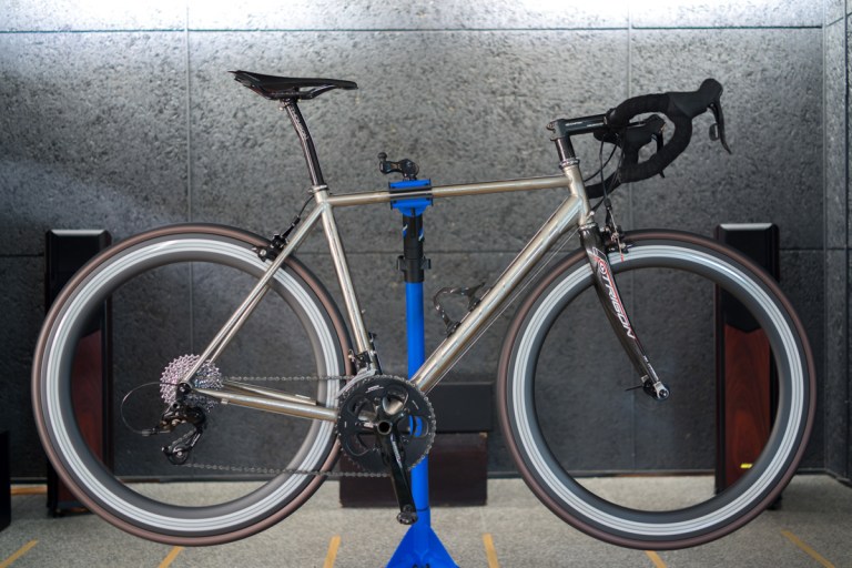 The carbon framed bike is fun, fast, agile and light, but for longer rides the titanium framed bike is great.