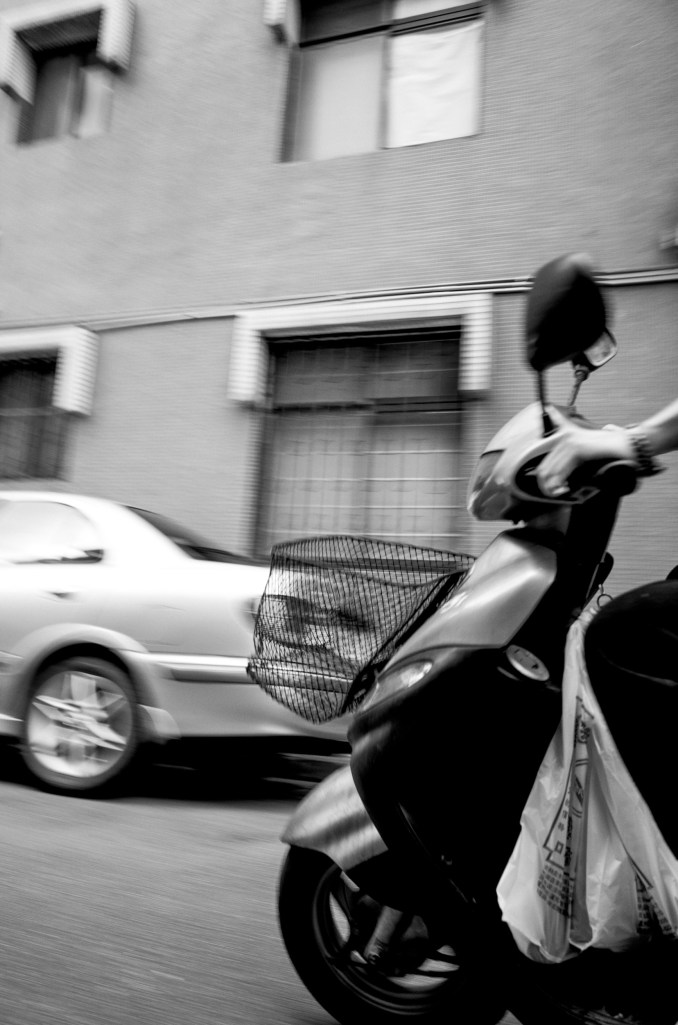 BTW - This scooter just about ran me over a block from home.