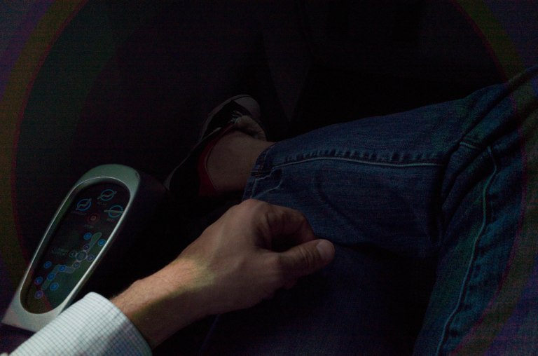 DNG (raw) file pushed 5 stops in Lightroom.