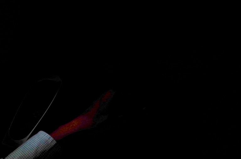 JPEG image pushed 5 stops in Lightroom.