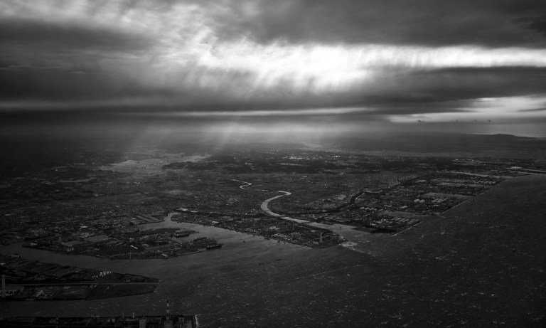 Approaching Tokyo Heneda International Airport