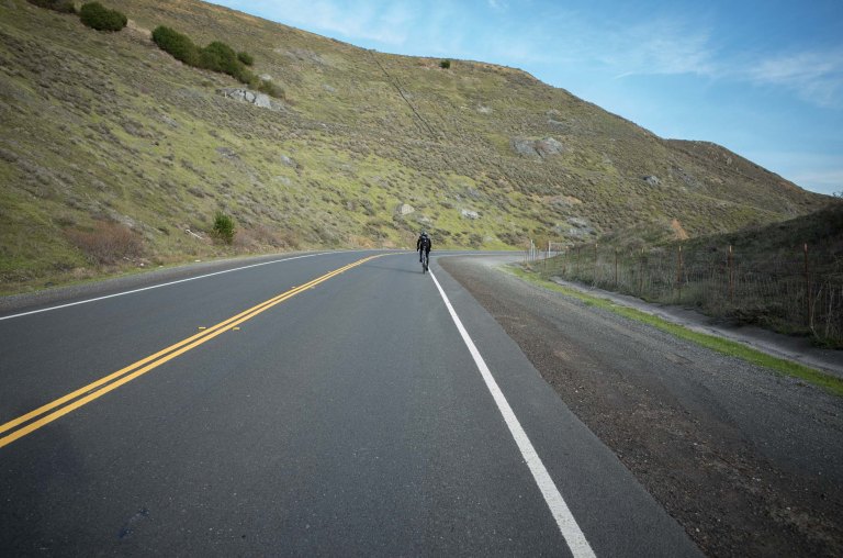 My only company along Highway 1