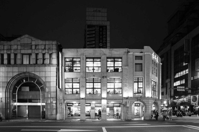 A beautiful old building in downtown Taipei near the Main Station. (Ricoh GR w/ 21mm wide-angle adaptor)