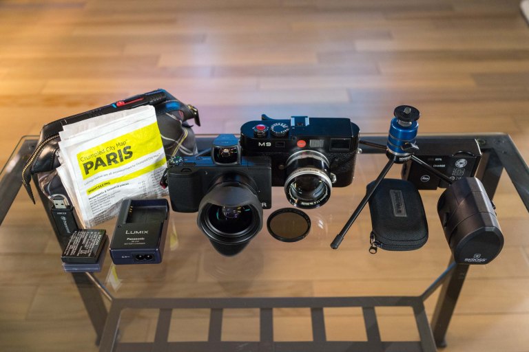 Here's what's in my bag for Paris.