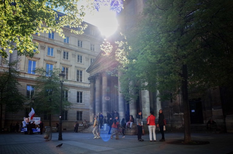 Pretty extreme example, but I like the result. Ricoh GR (Right Bank, Paris)