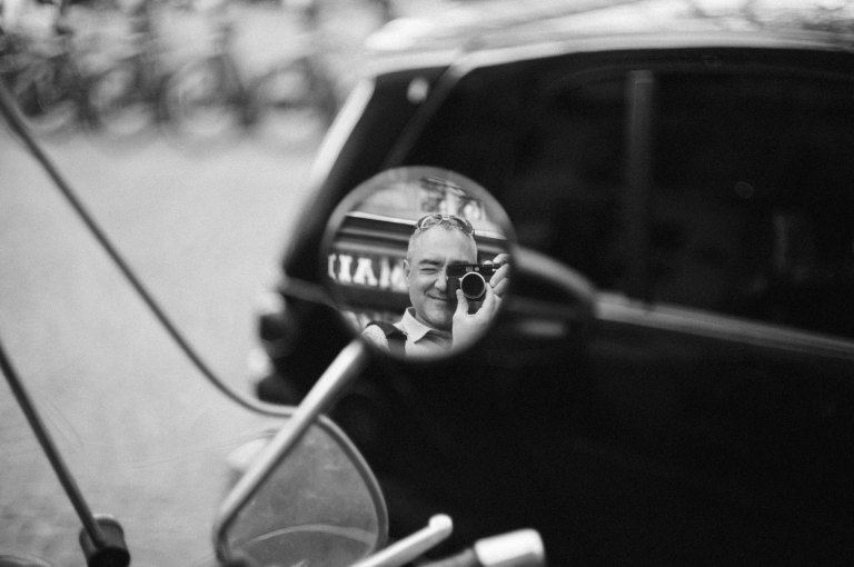Vespa Mirror (Leica M9 with Canon 50mm f/1.4 LTM)