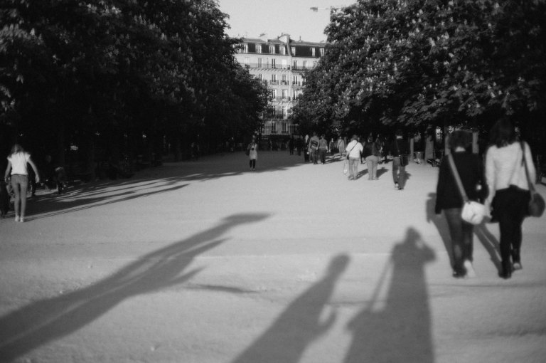 Long Shadows, Jardin du Luxembourg (Leica M9 with Canon 50mm f/1.4 LTM)