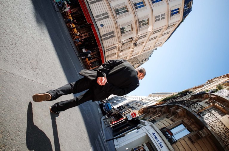 A Brisk Pace - Paris, France (Ricoh GR)