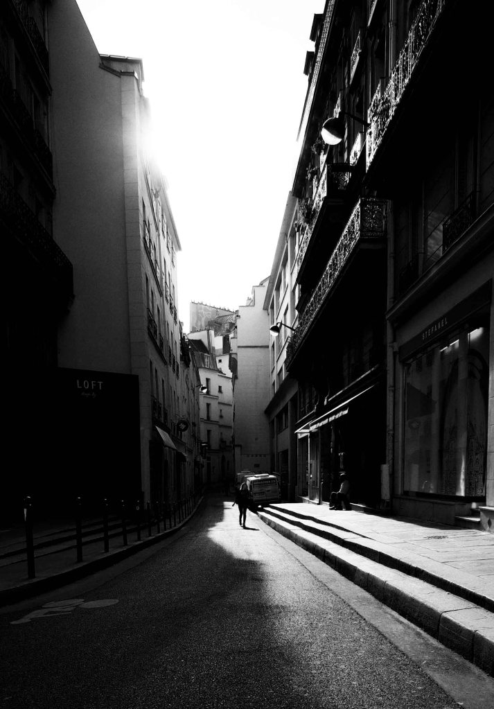 I enjoy the deep  shadows of this scene. Ricoh GR with 21mm wide angle lens adapter