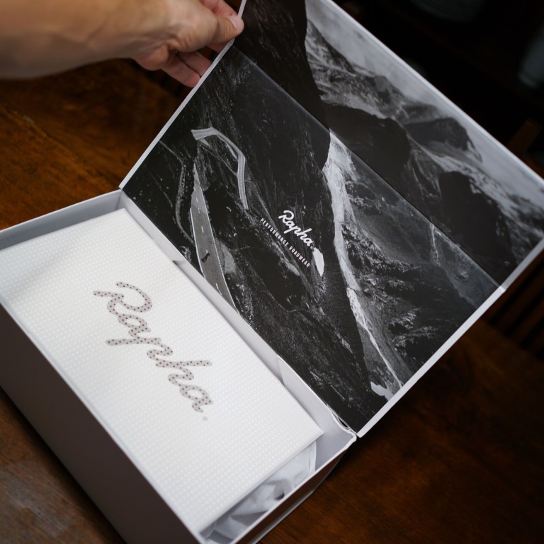 Rapha take pride in the presentation of their gear. (Sony RX1r)