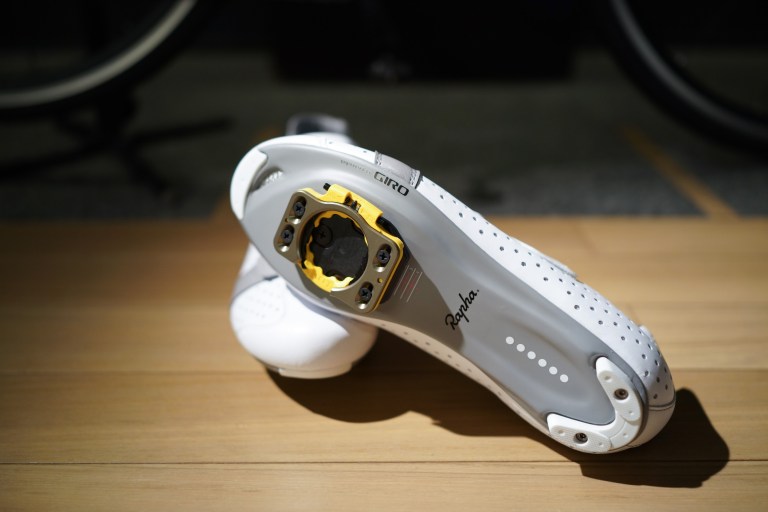 Speedplay cleats mounted. (Sony RX1r)