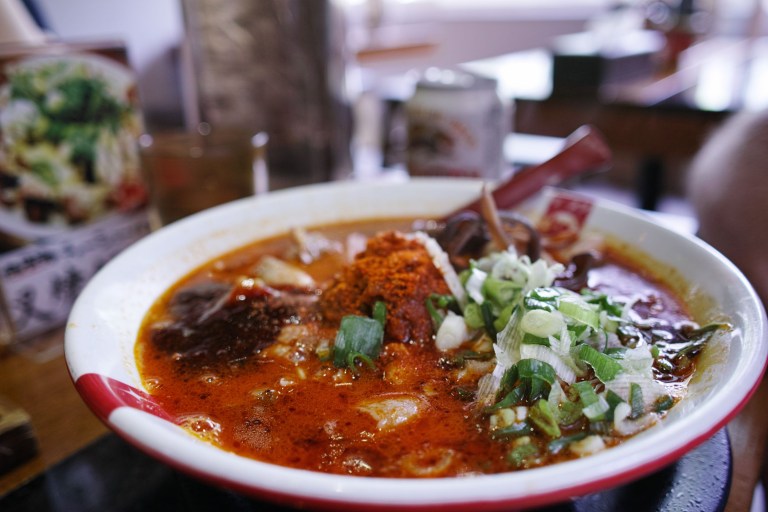 This is one spicy bowl of ramen (Sigma DP1 Quattro, raw edited, converted jpeg and resized)