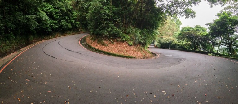 A switchback on one of my routes
